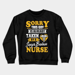 Badass Nurse Crewneck Sweatshirt